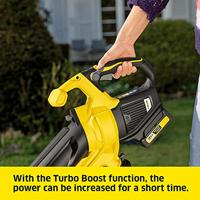 Kärcher Home & Garden Kärcher BLV 18-200 Battery Cordless leaf extractor/blower Bladblazer, Bladzuiger Accu - thumbnail