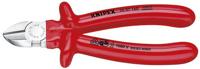 Knipex zijsnijtang verchroomd dompelisolatie, vde-getest 160 mm - 7007160 - thumbnail