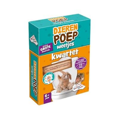 IdGames Weetjes kwartet Dierenpoep