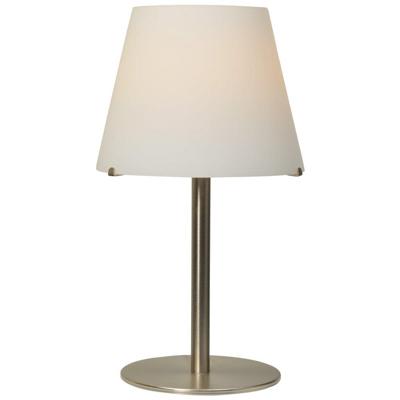 Masterlight TafellampCalabro 44cm metaalgrijs met wit - 4910-37-06