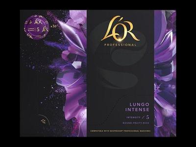 Douwe Egberts L'or professional discs Intensity 5, Lungo Intense, pak van 50 discs