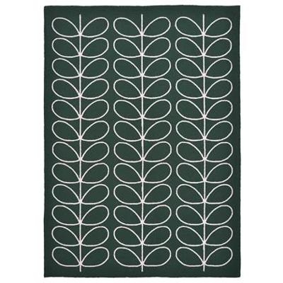 Orla Kiely - Linear Stem Jade Outdoor 460507 - 160x230 cm Vloerkleed