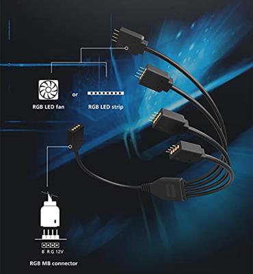 Akasa AK-CBLD04-50BK Koeling accessoire Zwart