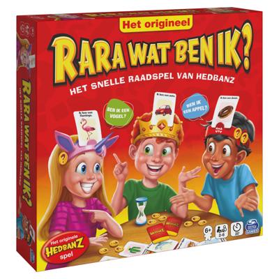 RARA wat ben ik? Hedbanz 3e editie 2025
