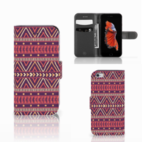 Apple iPhone 6 | 6s Telefoon Hoesje Aztec Paars - thumbnail