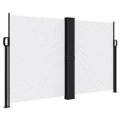 VidaXL Windscherm uittrekbaar 140x1200 cm wit VidaXL Windscherm uittrekbaar 140x1200 cm wit