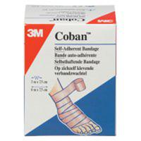 Coban 3m Rekverband Tan 7,5cmx4,57m Rol 1 1583p - thumbnail