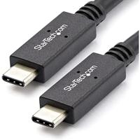StarTech.com USB-C kabel met Power Delivery (5A), St/St, 1m, USB 3.1 (10Gbit/s), gecertificeerd, USB 3.1 Type-C kabel, USB 3.1 Gen 2 - thumbnail