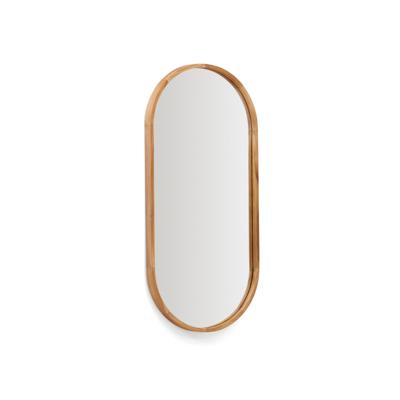 Kave Home Spiegel 'Magda' Teakhout, 95 x 45cm Kave Home Spiegel 'Magda' Teakhout, 95 x 45cm