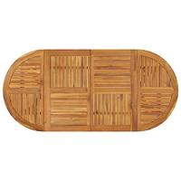 Tuintafel 200x90x75 cm massief acaciahout - thumbnail