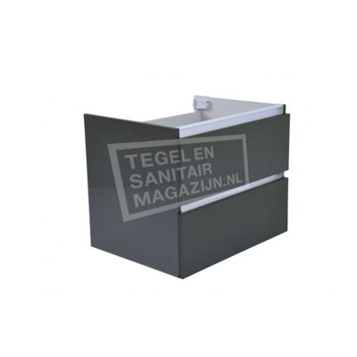 Vision onderkast met 2 laden 60 x 46 cm hoogglans grijs Vision onderkast met 2 laden 60 x 46 cm hoogglans grijs