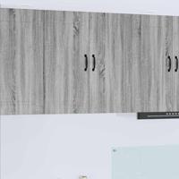 Keukenkast Kalmar Grijs Sonoma 80 x 31 x 80 cm Bewerkt hout - thumbnail