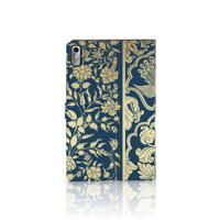 Lenovo Tab P11 Gen 2 Tablet Cover Beige Flowers - thumbnail