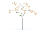 Kunst bloem Silver Dollar XL geel zijde 137cm - thumbnail