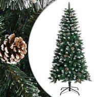 VidaXL Kunstkerstboom met standaard 120 cm pvc groen - thumbnail