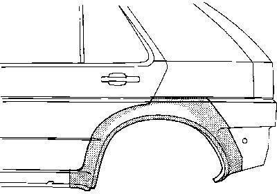 PLAATWERKDEEL Wielrand RECHTS 5 D 3734148