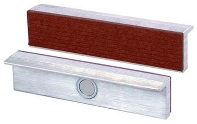 Heuer beschermbek voor bankschroef | voor bekbreedte 100 mm | fiberlaag | aluminium | 1 paar - 111100 111100