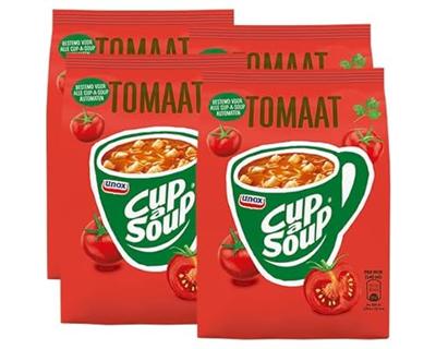 Cup-a-Soup Unox machinezak tomaat 140ml | 4 stuks