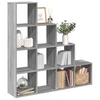 Kamerscherm / boekenkast 131,5x29x131,5 cm hout grijs sonoma - thumbnail