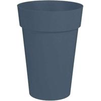 Hoge ronde vaas - EDA - Toscane - Ø 46 cm - 67 cm L - Binnen/buiten - Ø 46 x H. 65 cm - Denimblauw - thumbnail