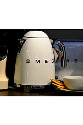 Smeg KLF03WHEU retro 50&apos;s style waterkoker, wit