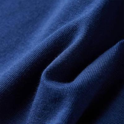 Kindershirt met lange mouwen regenboogprint 92 marineblauw