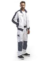 Blåkläder Werkbroek 10911210 | Wit/Donkergrijs | Maat 62 - 7330509787878 - thumbnail