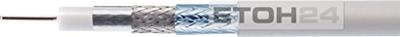 Kathrein 21510027 Coaxkabel Buitendiameter: 6.9 mm 75 Ω Wit per meter