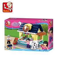 Sluban Beach Restaurant (Girl's Dream) bouwstenen set - thumbnail