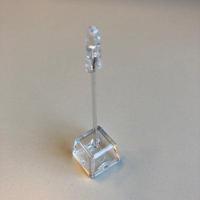 knijpstandaard 10 cm licht transpar - thumbnail