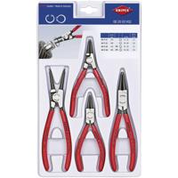 Knipex 00 20 03 V02 Precisie-borgveertang set Geschikt voor borgringen Binnen- en buitenringen 19-60 mm, 12-25 mm 10-25 mm, 19-60 mm Puntvorm Recht - thumbnail