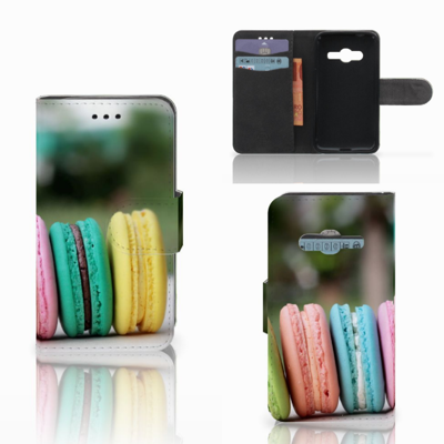 Samsung Galaxy Trend 2 Book Cover Macarons Samsung Galaxy Trend 2 Book Cover Macarons