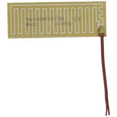 Thermo TECH Polyester Verwarmingsfolie 24 V 15 W (l x b) 111 mm x 40 mm Thermo TECH Polyester Verwarmingsfolie 24 V 15 W (l x b) 111 mm x 40 mm