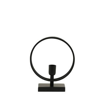 Tafellamp 25x10x30 cm RUDRA mat zwart