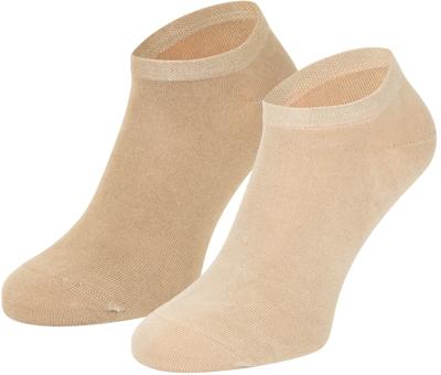 Boru Bamboo 2 paar korte sneaker sokken - Aansluitend - comfort - lage sokken