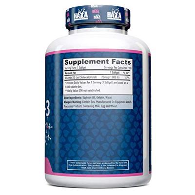 Vitamin D-3 1000 IU 100softgels