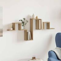 Wandplank Wandgemonteerd Artisan Eiken 104.5 x 43 x 10 cm - thumbnail
