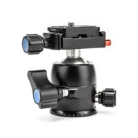 SIRUI DSLR Camera Statief Kogelkop, 10 kg laadvermogen, 360 ° Panning Base, Aluminium Bouwkwaliteit, Veiligheidsslot, Universele montageplaat voor eenvoudige bevestiging (B-00K kogelkop) - thumbnail