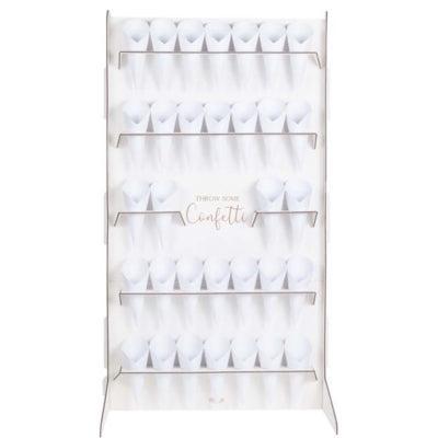 Ginger Ray confetti standaard 77 cm | 5 stuks