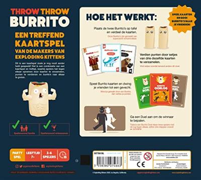 Asmodee Throw throw burrito nl