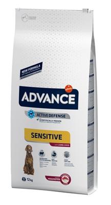 Advance Sensitive met lam en rijst hondenvoer 12 kg Advance Sensitive met lam en rijst hondenvoer 12 kg