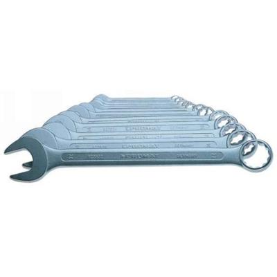 Promat/Tecwerk Ring-steeksleutelset | 12-delig sleutelwijdte 10-32 mm | model A chroom-vanadiumstaal - 4000823605