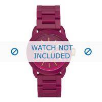 Horlogeband Diesel DZ5265 Kunststof/Plastic Roze 20mm - thumbnail