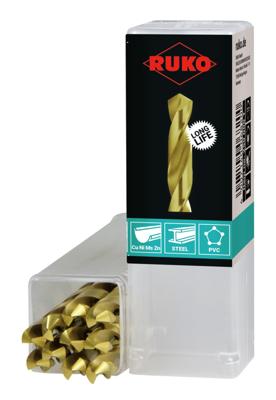 Metaalboor RUKO DIN 338 12.5 mm Schroefvormig 5 Stuks