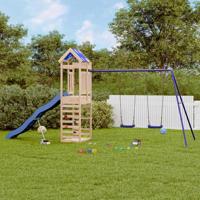 Speelhuis massief grenenhout - thumbnail