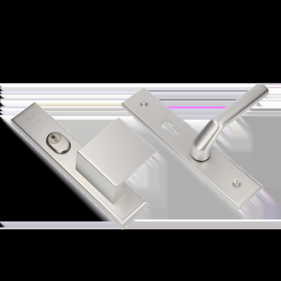 AMI Veiligheidsbeslag 251/50/15 Kt72 Omkeer 90/80 Re Deurkruk 379 Rotaveer F1 Deurdikte 53/57 Mm. - 891642