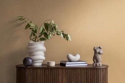 AS Creation Pure Elegance - Orange - Struktur - 385147