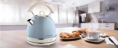 Waterkoker Ariete 2877/05 1,7 L 2000W Blauw Wit Celeste Roestvrij staal 2000 W 2200 W 1,7 L - thumbnail