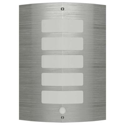 VidaXL Sierlijke rvs wandlamp met bewegingssensor
