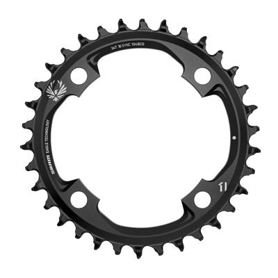 SRAM kettingblad "x-sync 2" chain ring x-sync 34t alu SRAM kettingblad "x-sync 2" chain ring x-sync 34t alu